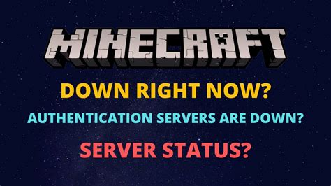 minecraft server status|mojang authentication server status.